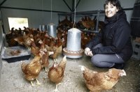 Pionera de los huevos ecológicos en León